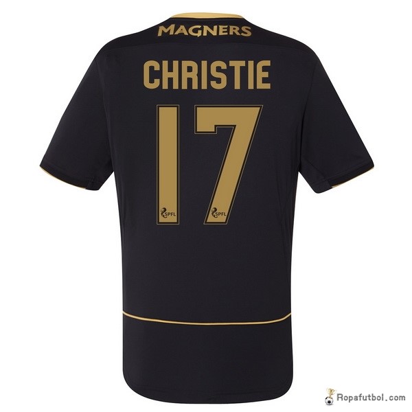 Camiseta Celtic Replica Segunda Ropa Christie 2016/17 Negro